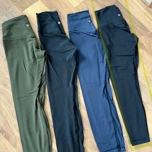 Lululemon 25” Align legging, size 6, black.